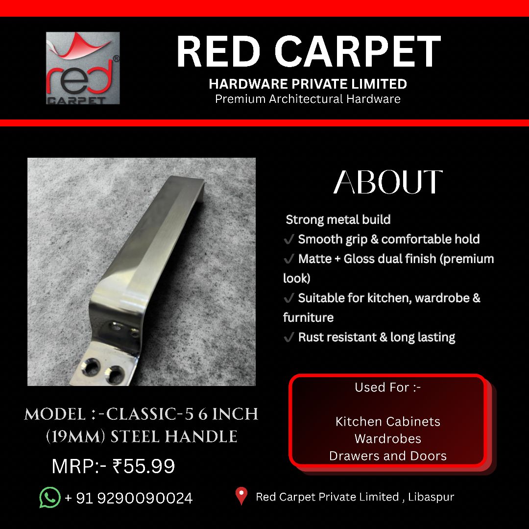 CLASSIC-5  6" 19MM) STEEL HANDLE